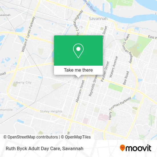 Ruth Byck Adult Day Care map
