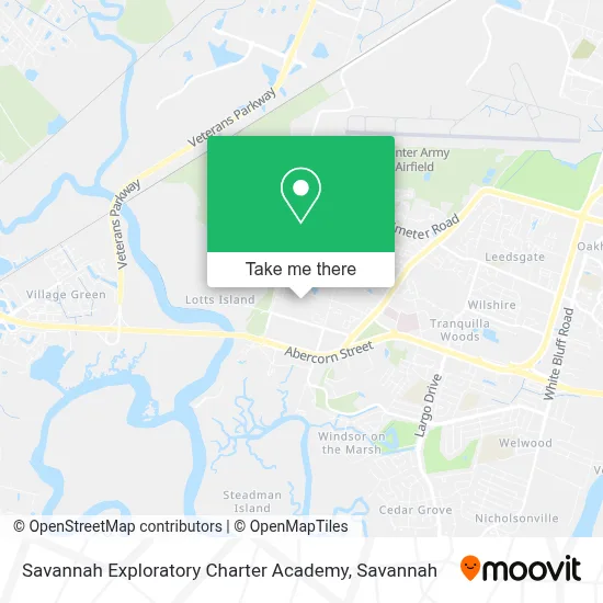 Savannah Exploratory Charter Academy map