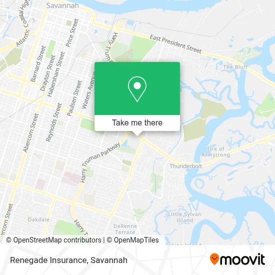 Renegade Insurance map