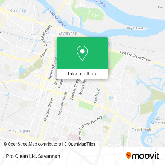Pro Clean Llc map