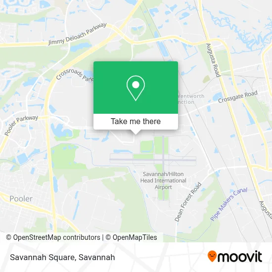 Savannah Square map
