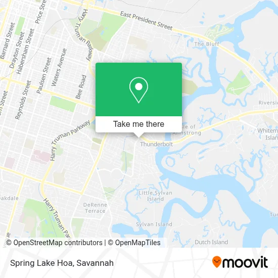 Spring Lake Hoa map