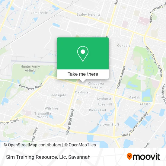 Sim Training Resource, Llc map