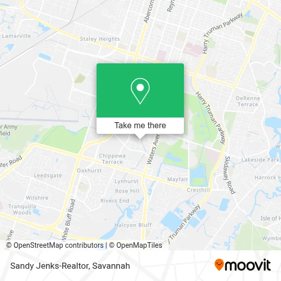 Sandy Jenks-Realtor map