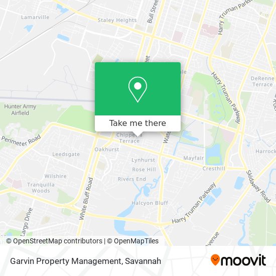 Garvin Property Management map