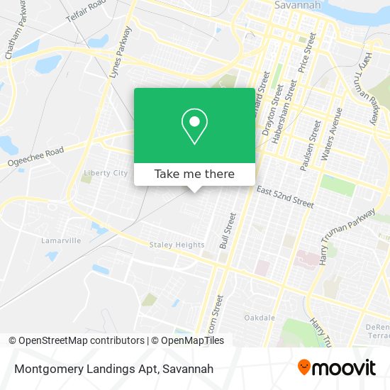 Montgomery Landings Apt map