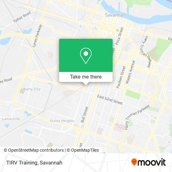 TIRV Training map