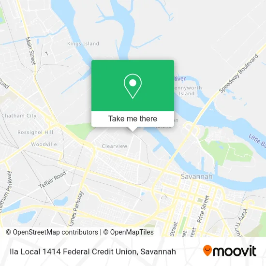 Ila Local 1414 Federal Credit Union map