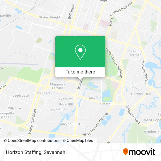 Horizon Staffing map