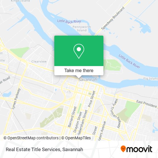 Real Estate Title Services map