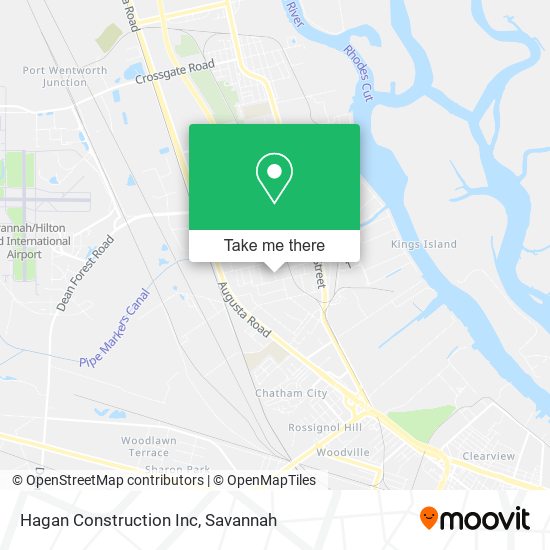 Hagan Construction Inc map