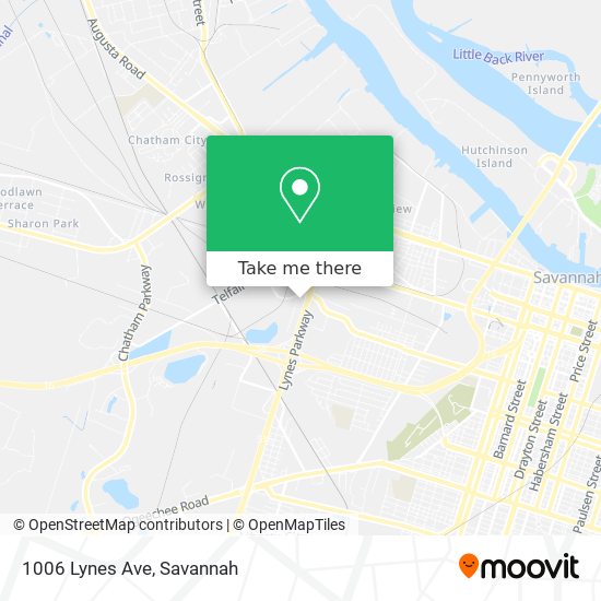 Mapa de 1006 Lynes Ave