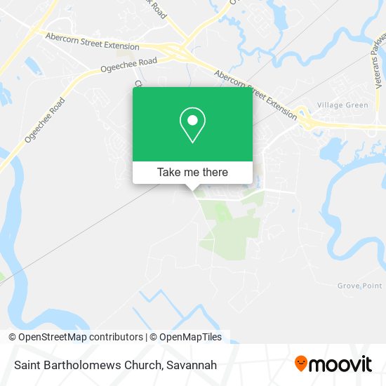 Saint Bartholomews Church map