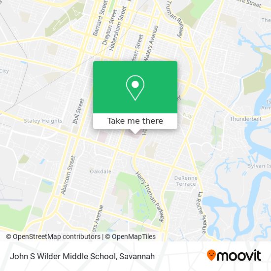 John S Wilder Middle School map