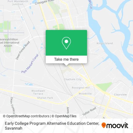 Early College Program Alternative Education Center map
