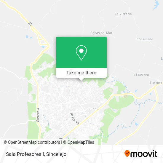 Sala Profesores I map