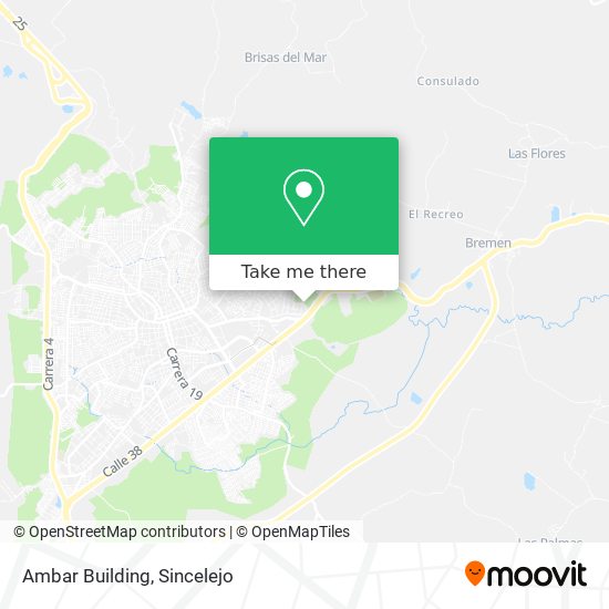 Mapa de Ambar Building