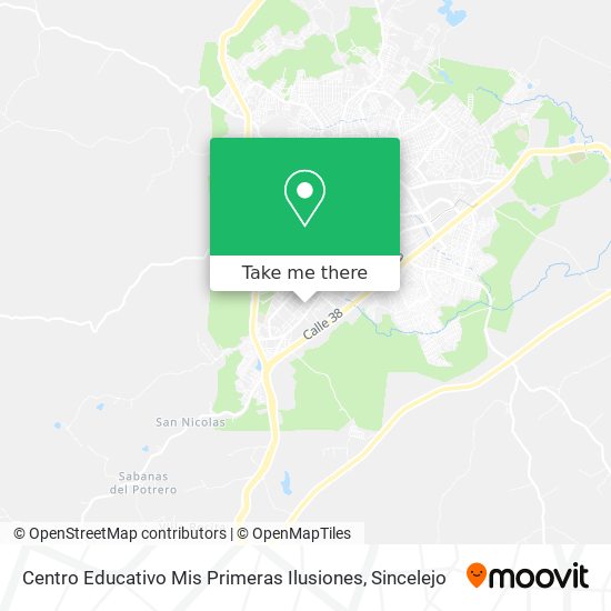 Centro Educativo Mis Primeras Ilusiones map