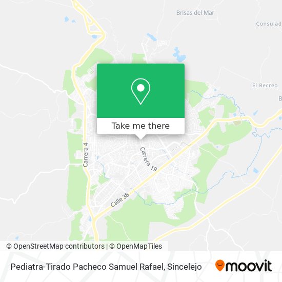 Pediatra-Tirado Pacheco Samuel Rafael map