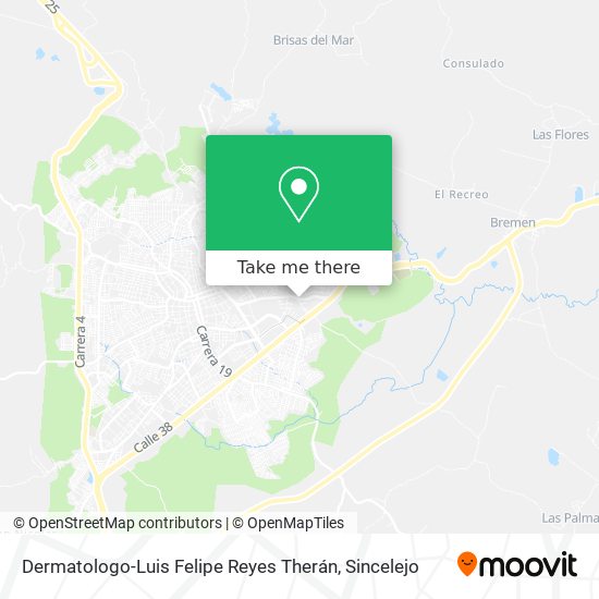 Dermatologo-Luis Felipe Reyes Therán map