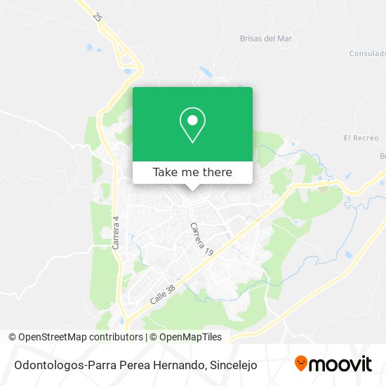 Mapa de Odontologos-Parra Perea Hernando
