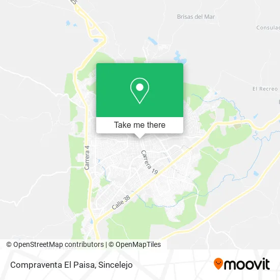 Mapa de Compraventa El Paisa