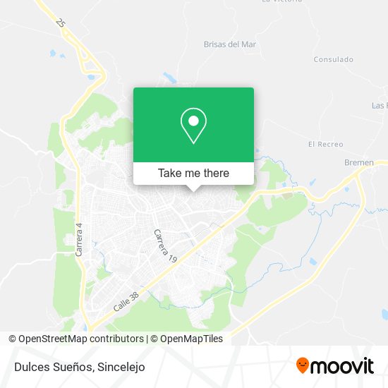 Mapa de Dulces Sueños