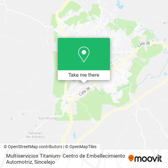 Multiservicios Titanium- Centro de Embellecimiento Automotriz map