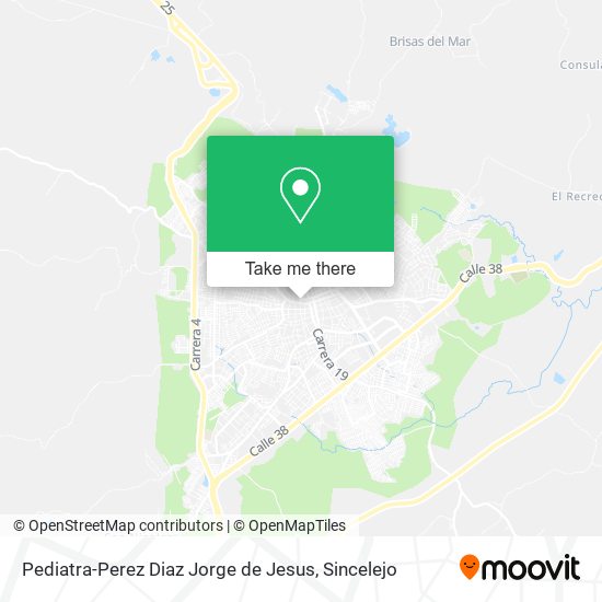 Mapa de Pediatra-Perez Diaz Jorge de Jesus