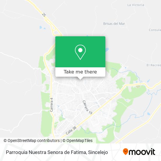 Parroquia Nuestra Senora de Fatima map