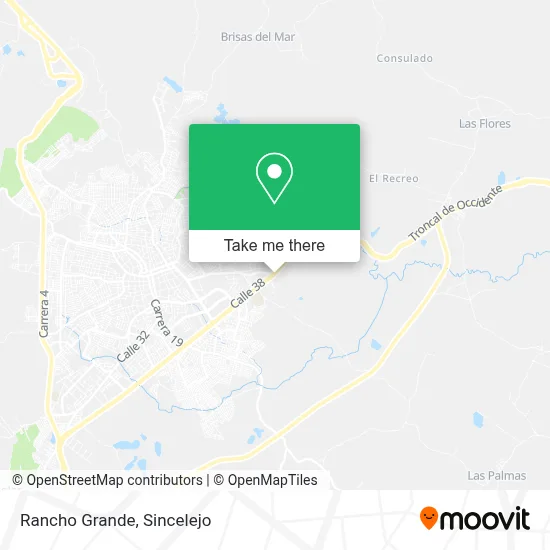 Rancho Grande map