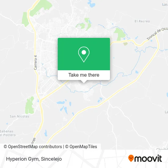 Hyperion Gym map