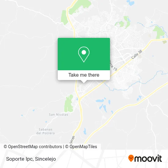Soporte Ipc map