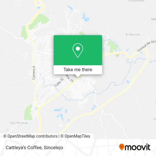 Cattleya's Coffee map