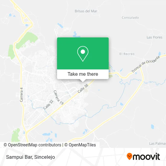 Sampui Bar map