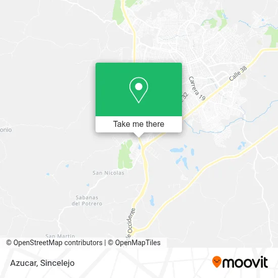 Azucar map