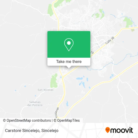 Carstore Sincelejo map