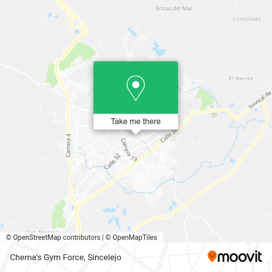 Chema's Gym Force map