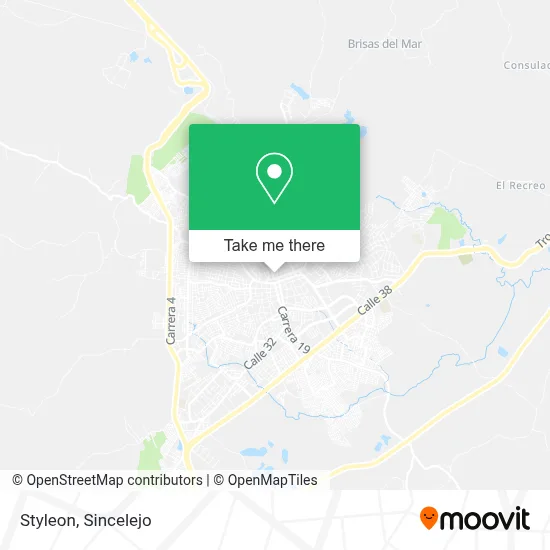 Styleon map