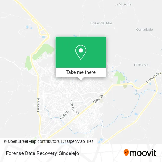 Forense Data Recovery map