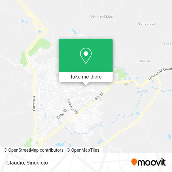 Claudio map