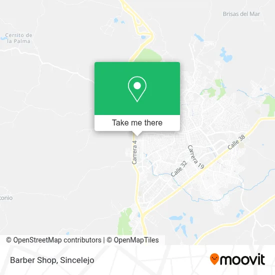 Barber Shop map