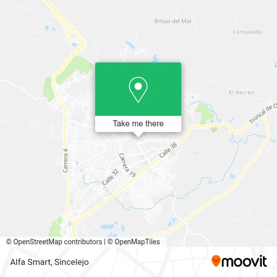 Alfa Smart map