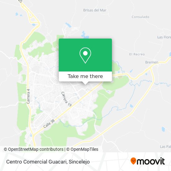 Centro Comercial Guacari map
