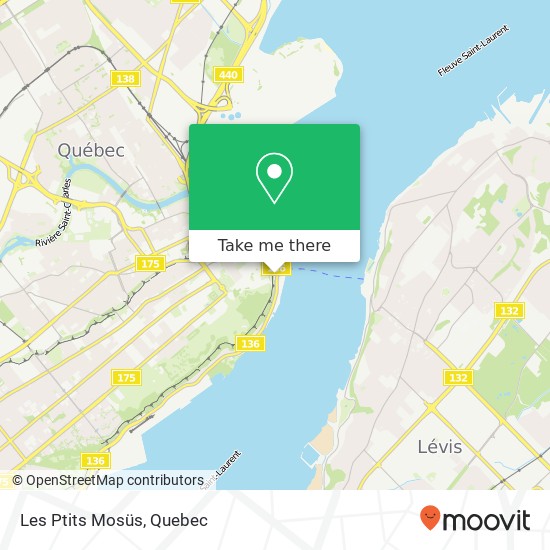 Les Ptits Mosüs map