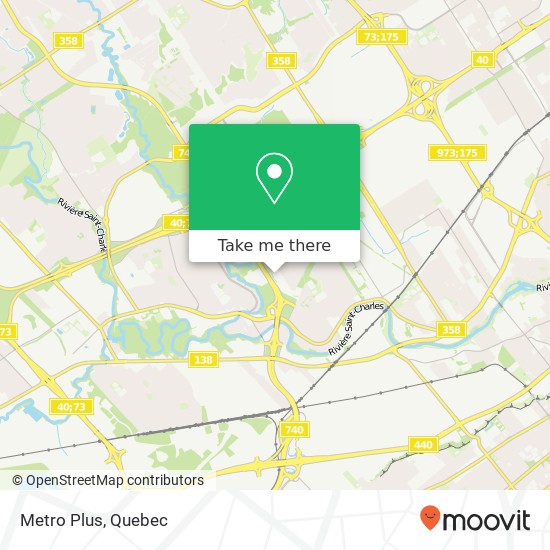 Metro Plus map