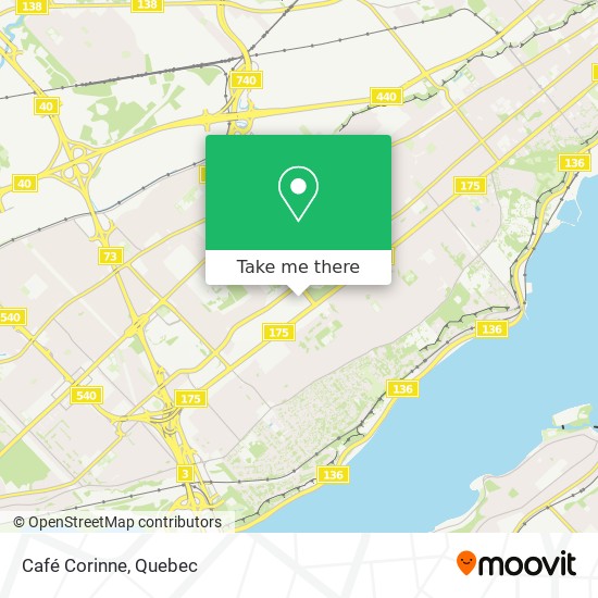 Café Corinne map