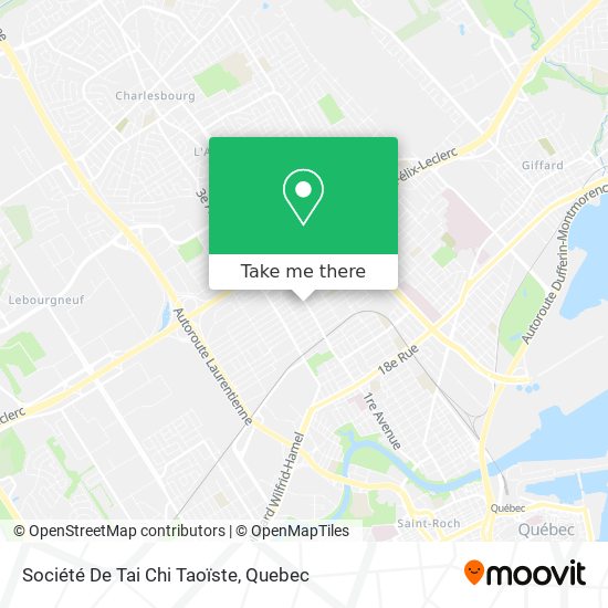 Société De Tai Chi Taoïste map