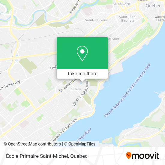 École Primaire Saint-Michel map