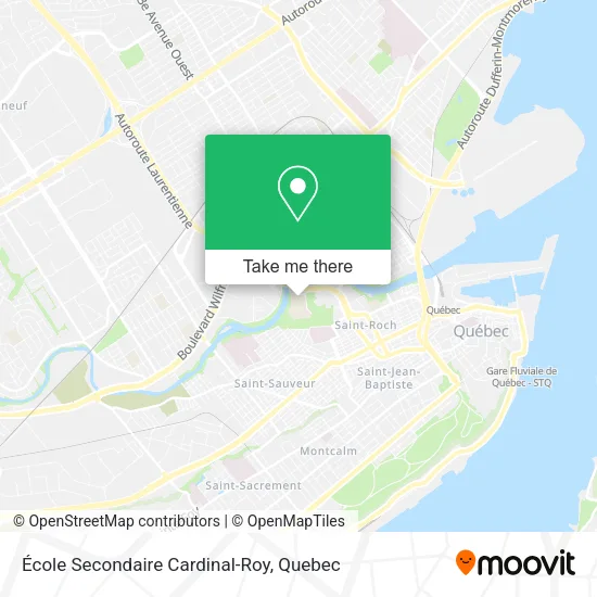 École Secondaire Cardinal-Roy map